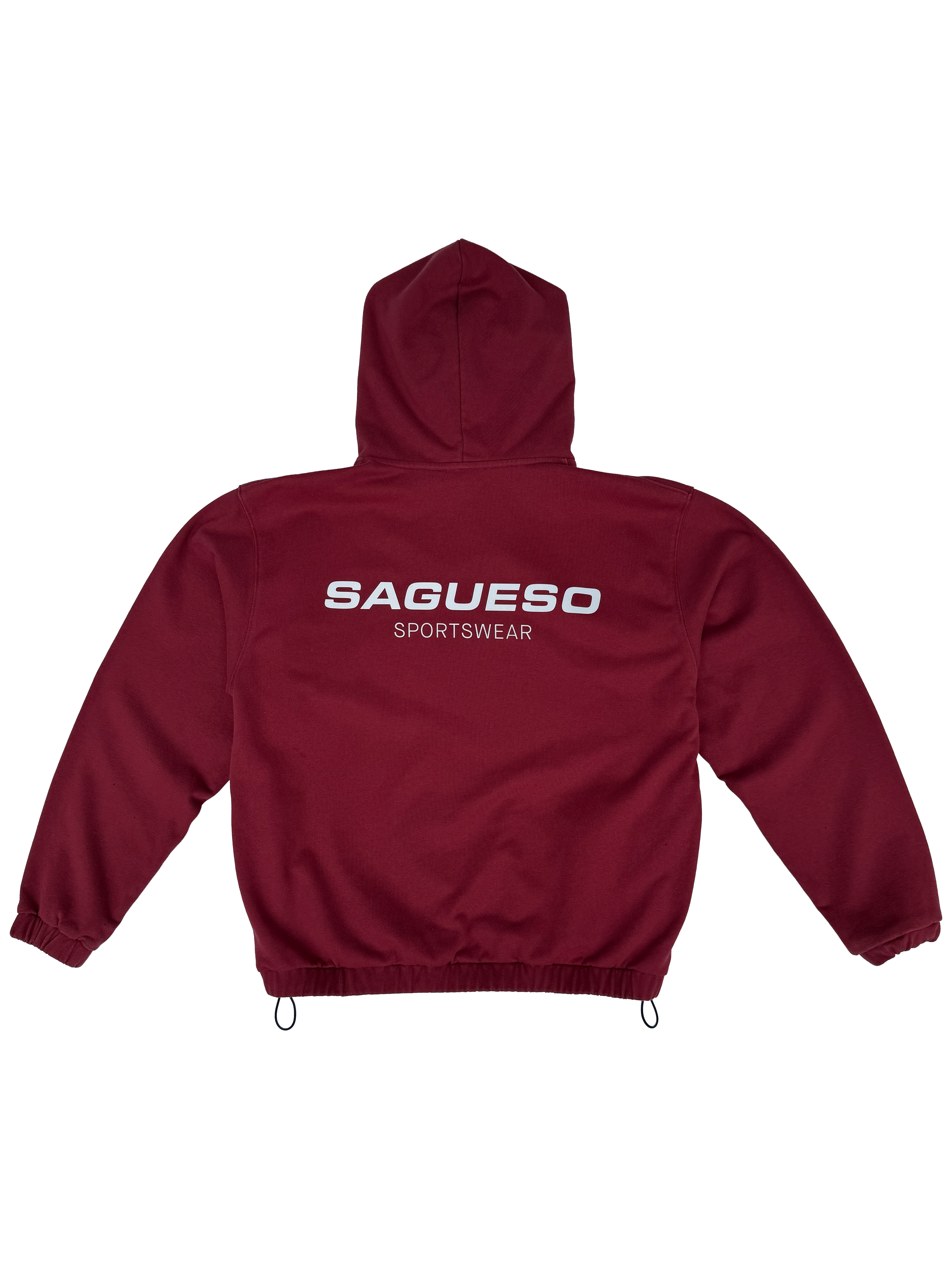 Tamarisk Pullover Hoodie - Crimson