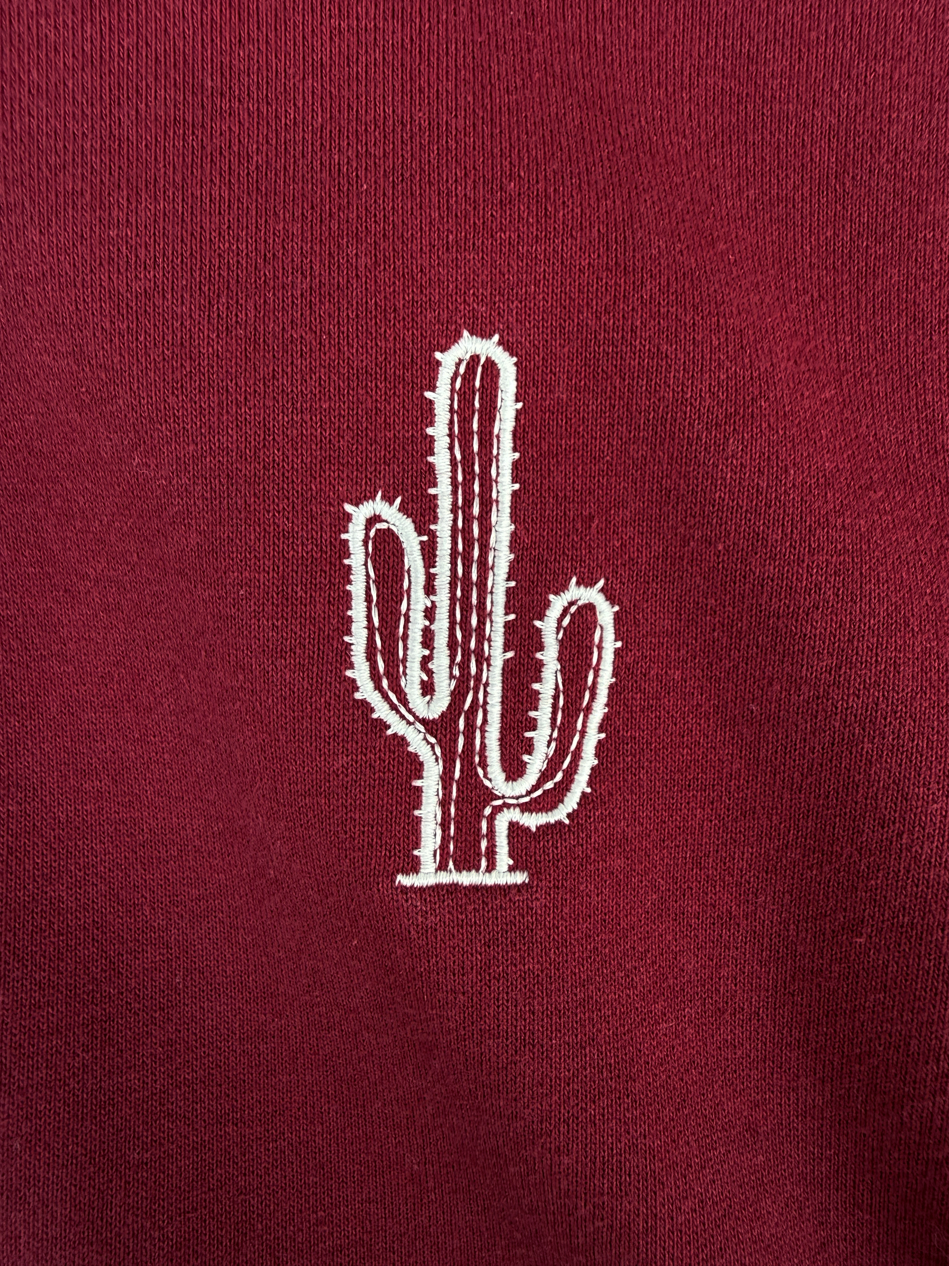 Tamarisk Pullover Hoodie - Crimson