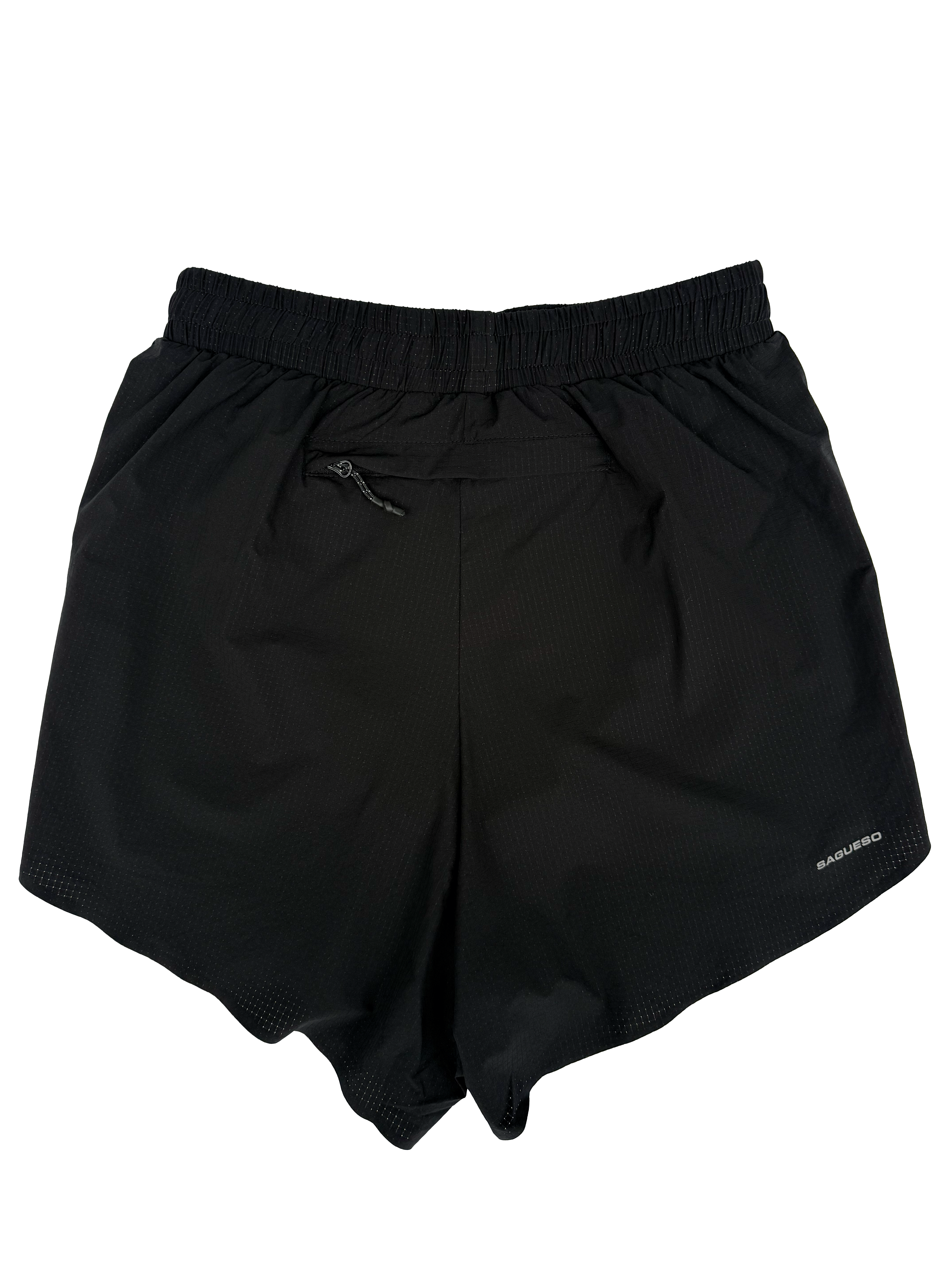 Zephyr 4" Drift Shorts - Obsidian