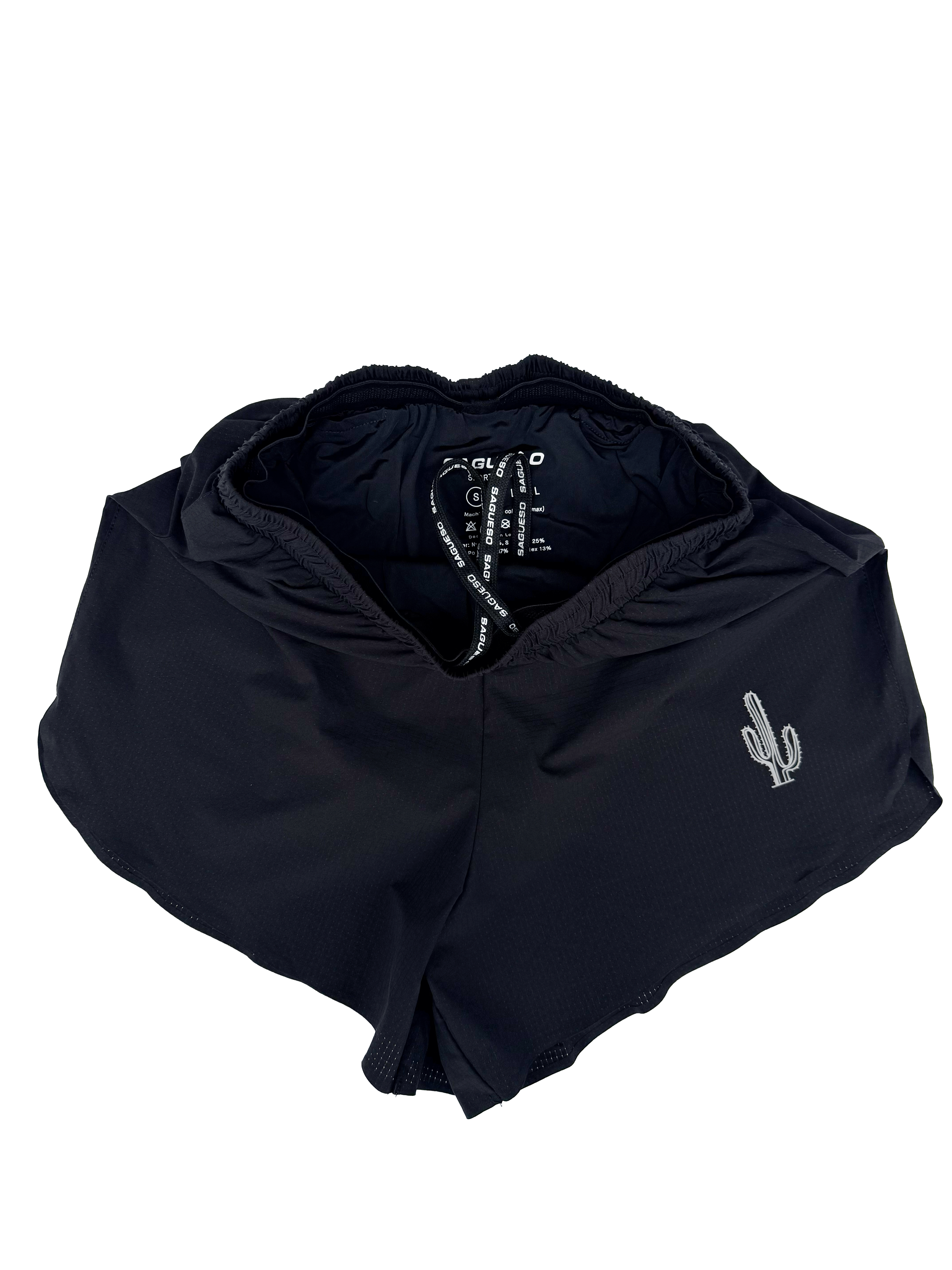 Zephyr 4" Drift Shorts - Obsidian