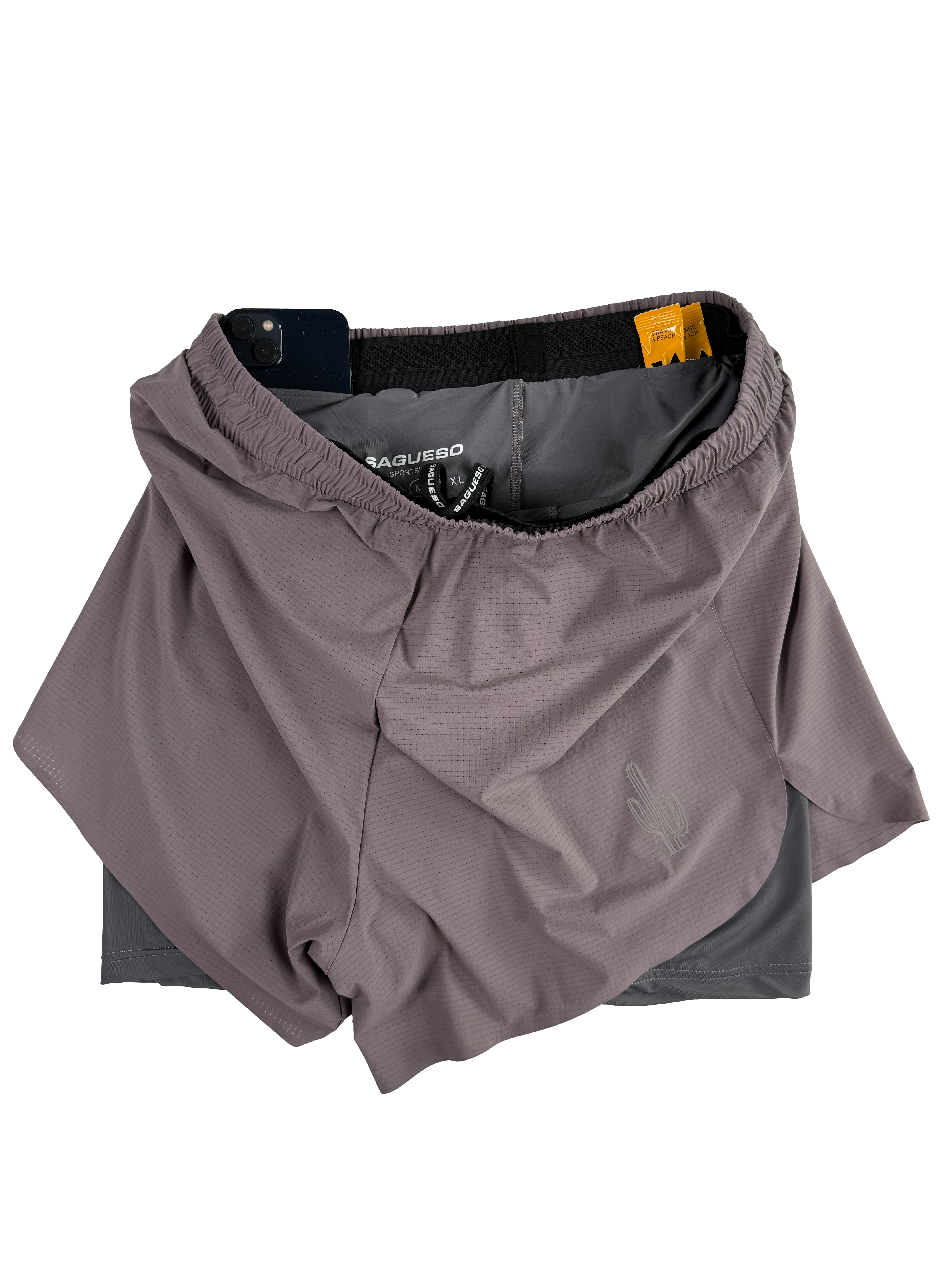 Zephyr 4" Dual-Layer Drift Shorts - Juniper
