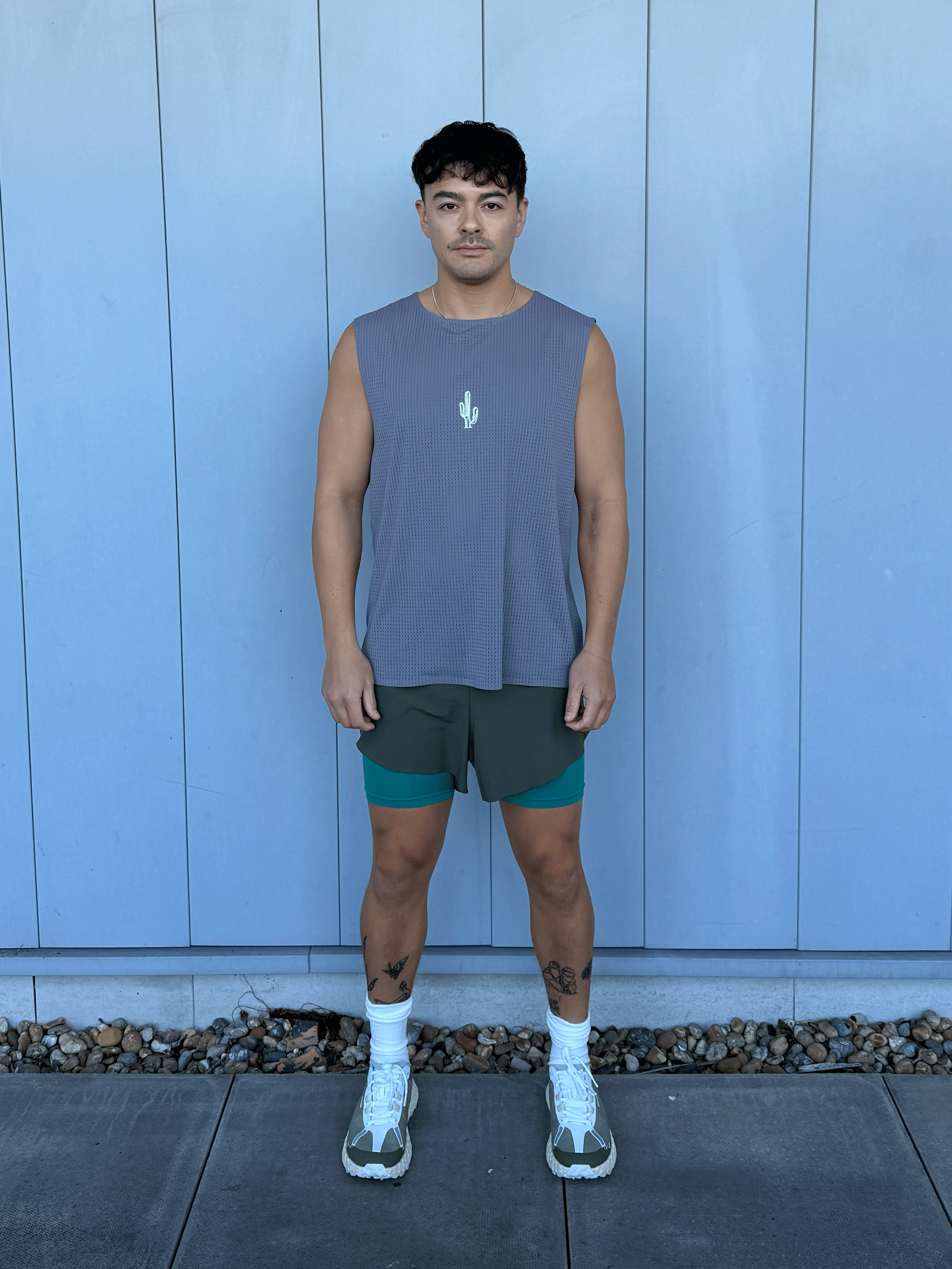 Zephyr 4" Dual-Layer Drift Shorts - Juniper