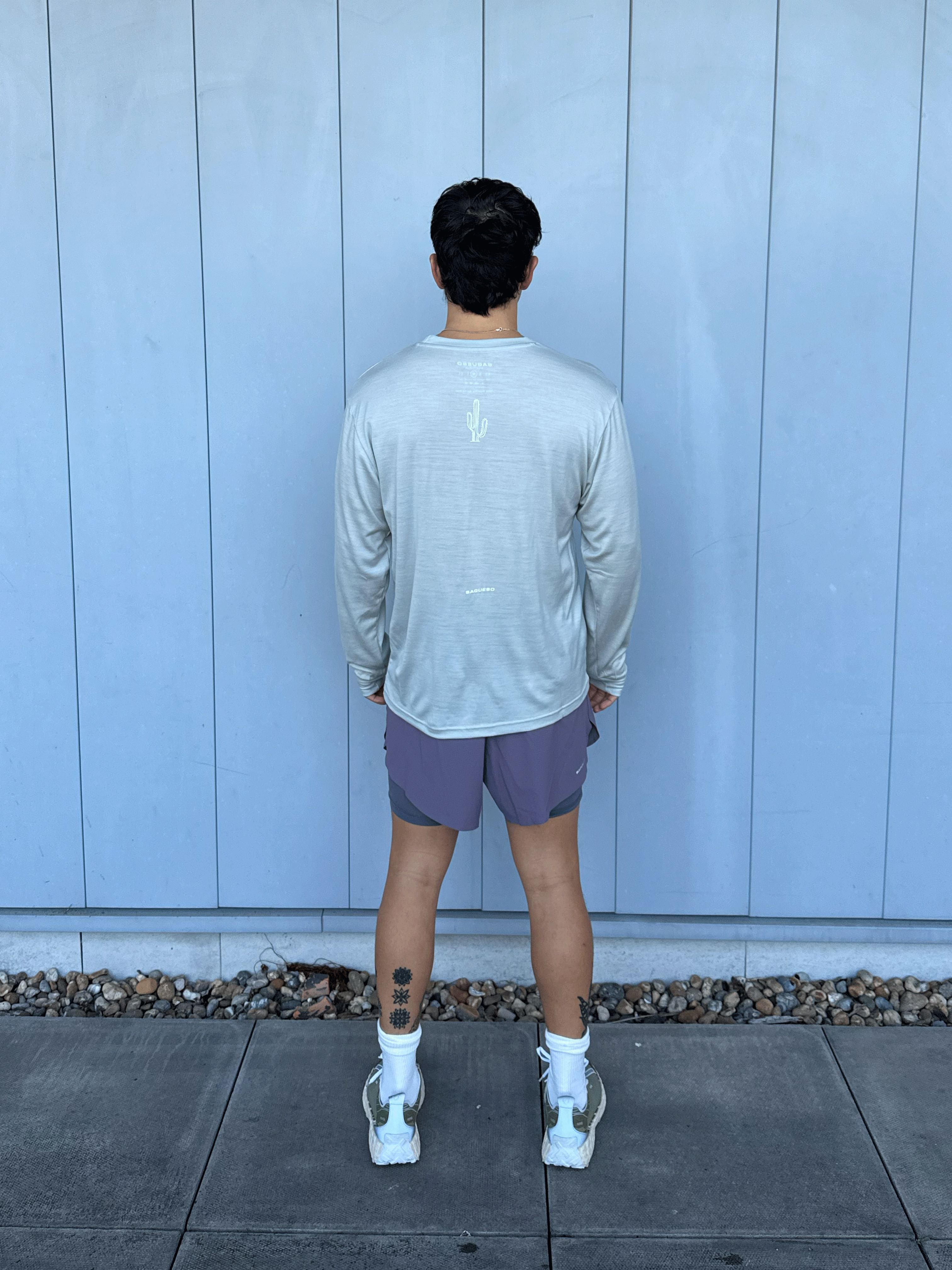 Cirra Merino Long Sleeve Tee - Dune Mist