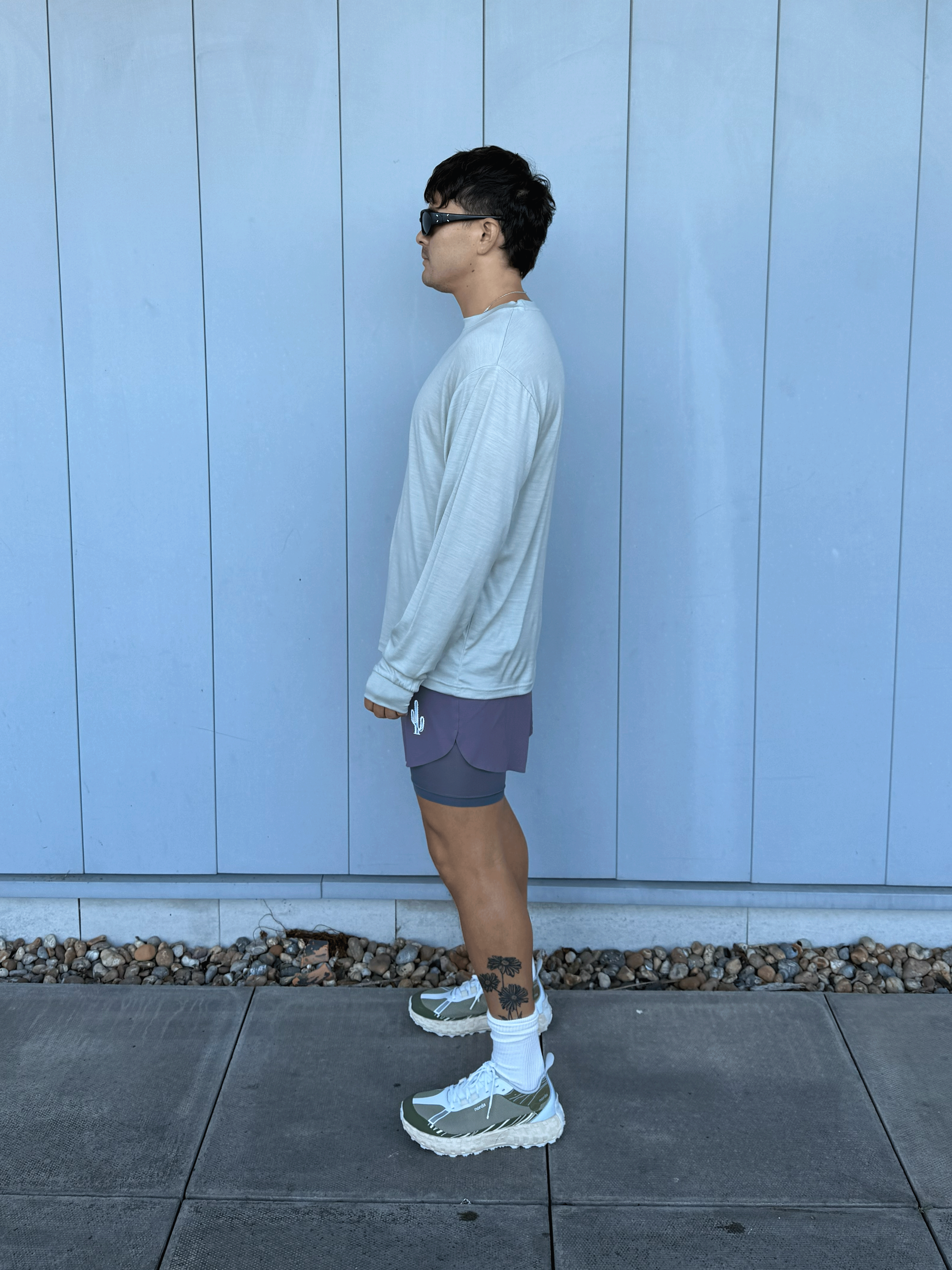 Cirra Merino Long Sleeve Tee - Dune Mist