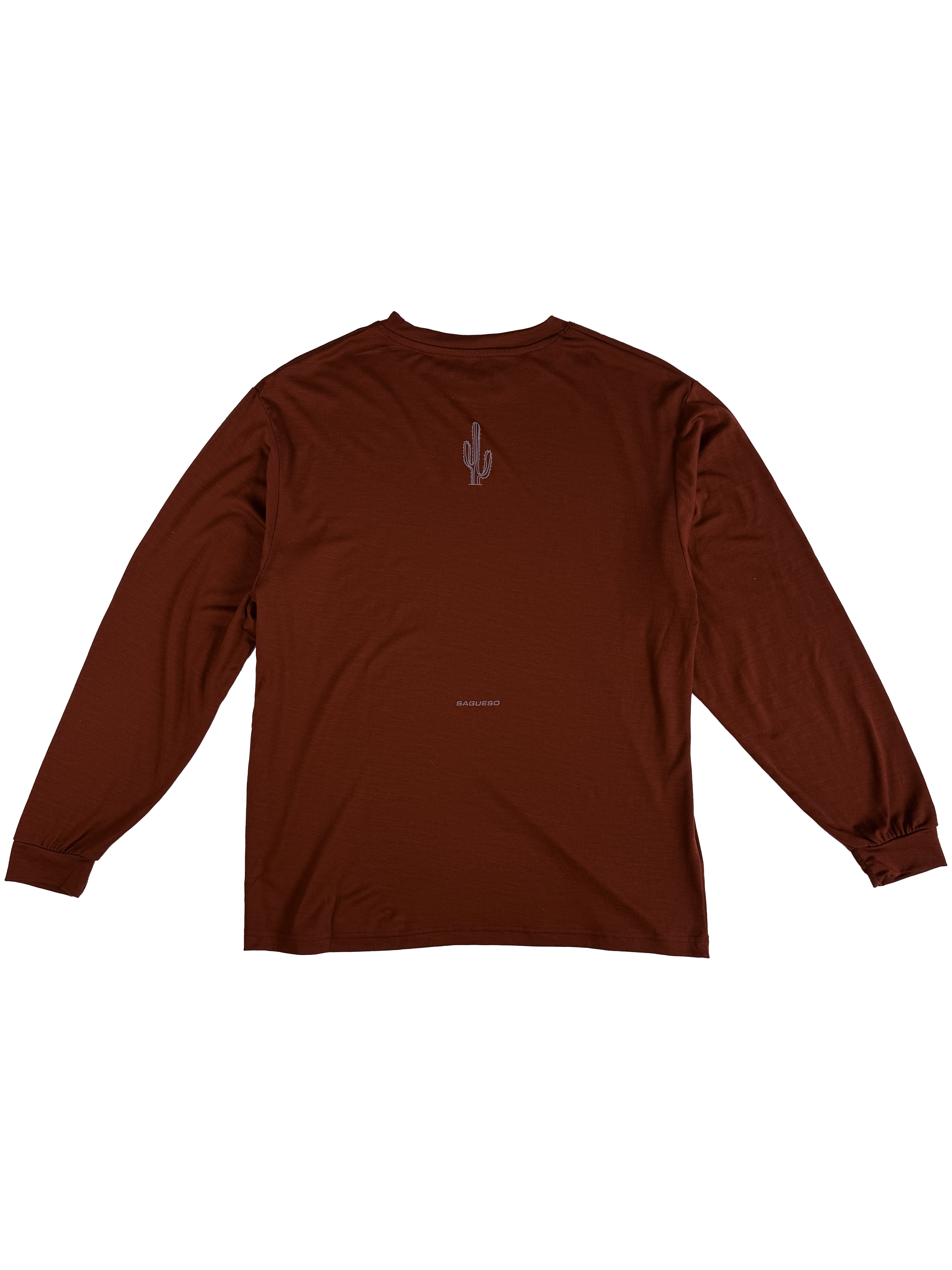 Cirra Merino Long Sleeve Tee - Mesa Red
