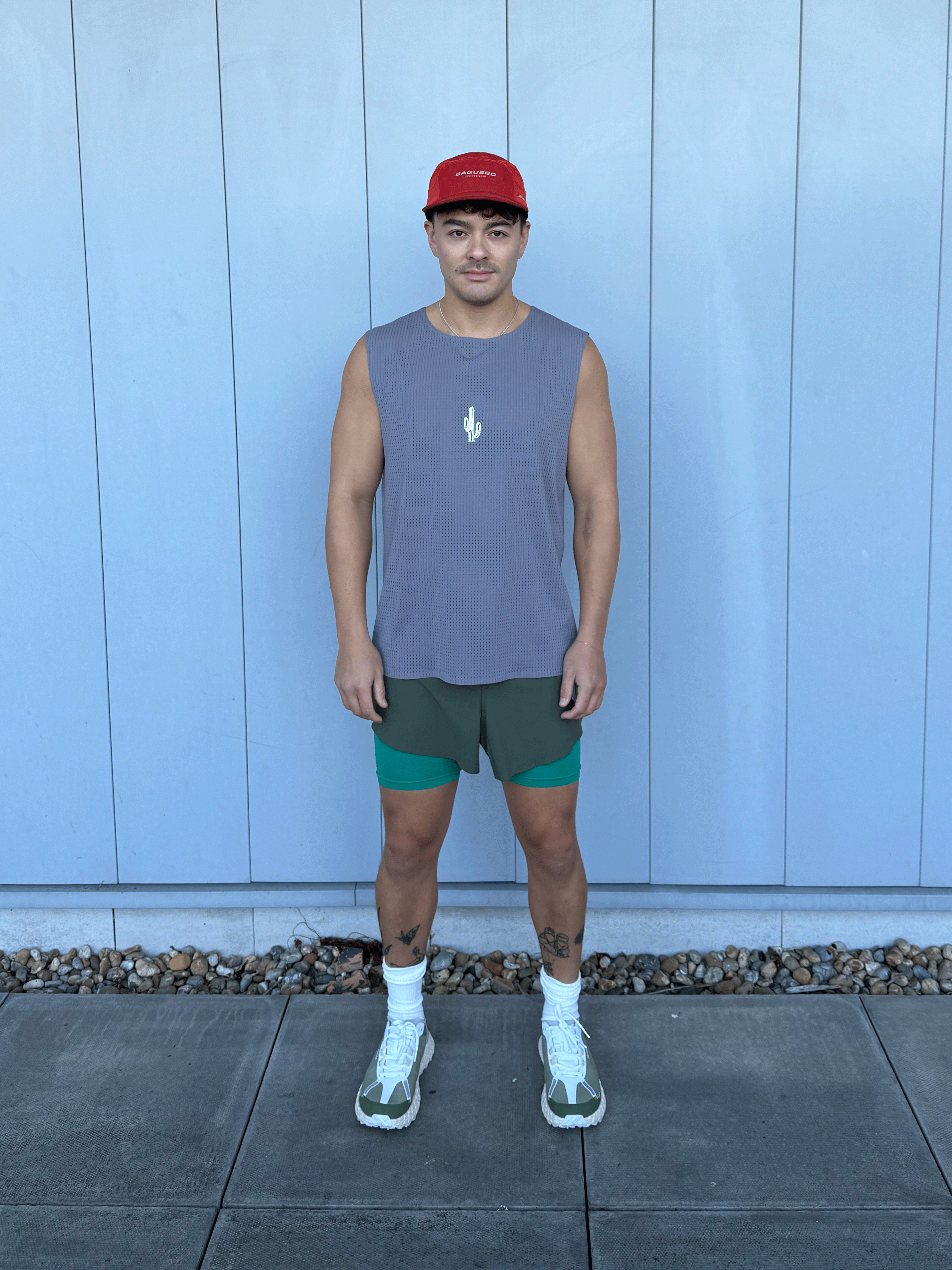 Sombra 5-Panel Cap - Canyon Red